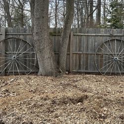 Antique Wagon Wheels