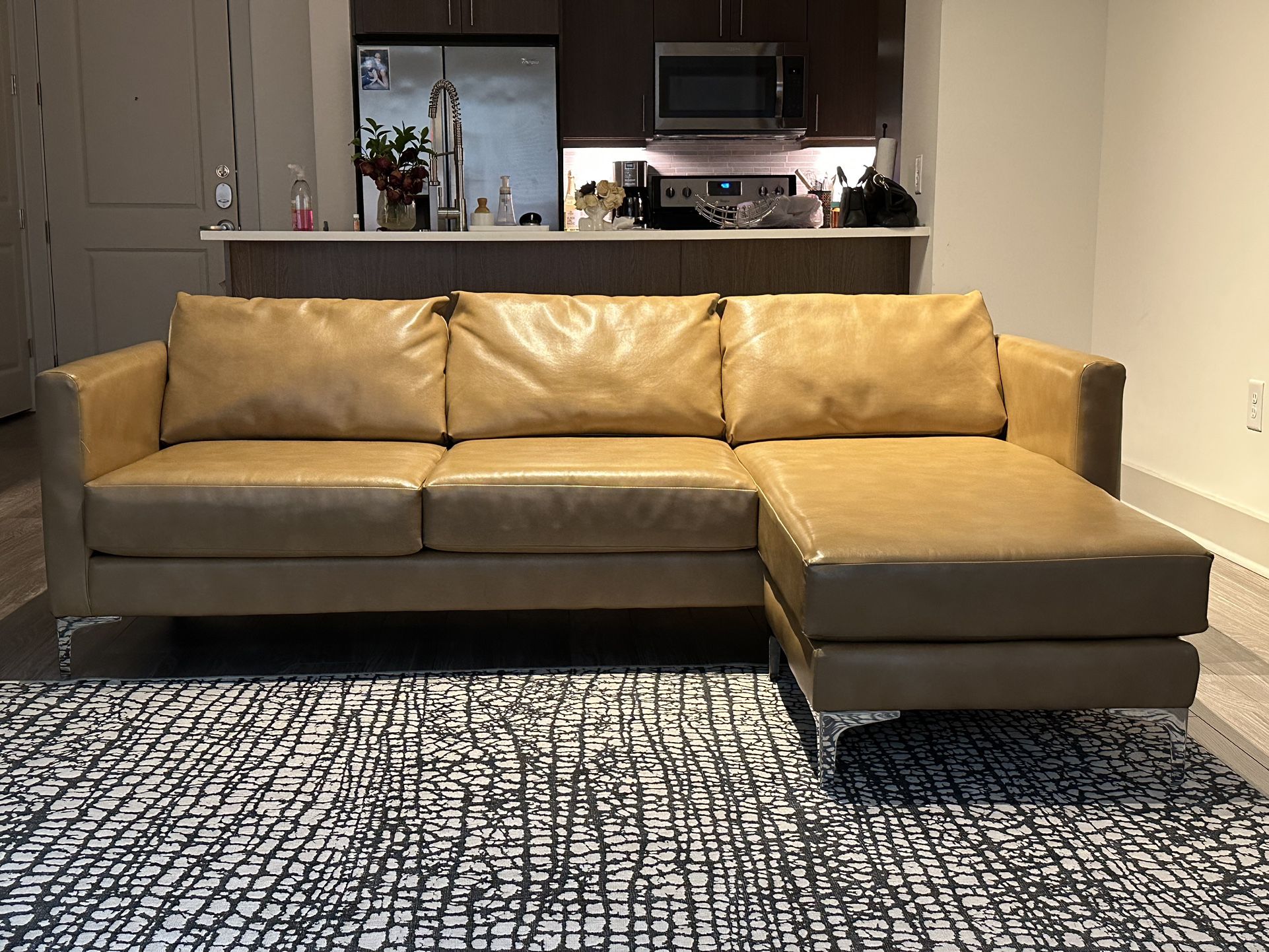 Perfect Sectional For A Small Apartment!