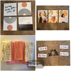 Boho themed set