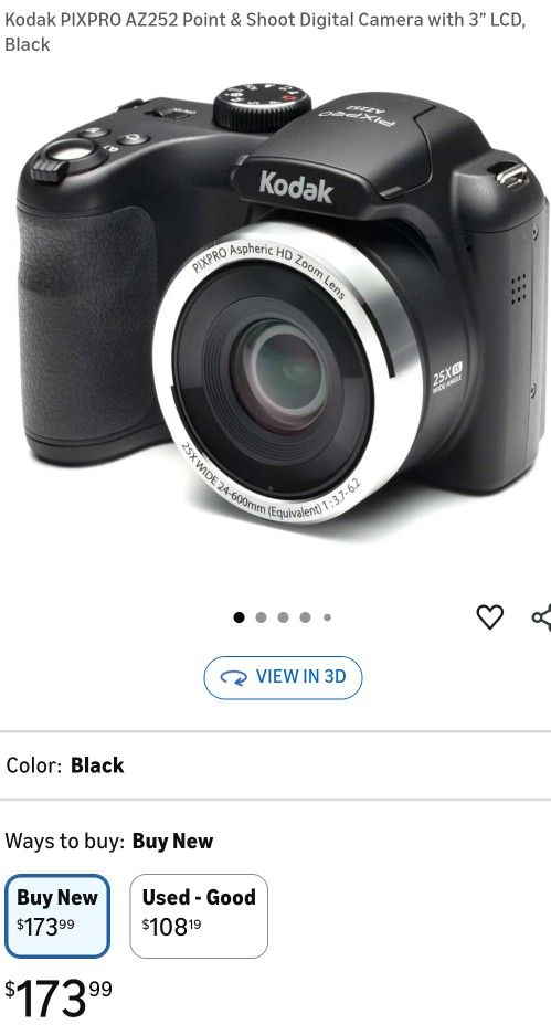 PIXPRO KODAK CAMERA