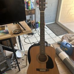 Fender FA-100 Like New 6 String Acoustic 