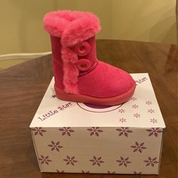 Little Star Fuchsia Boots