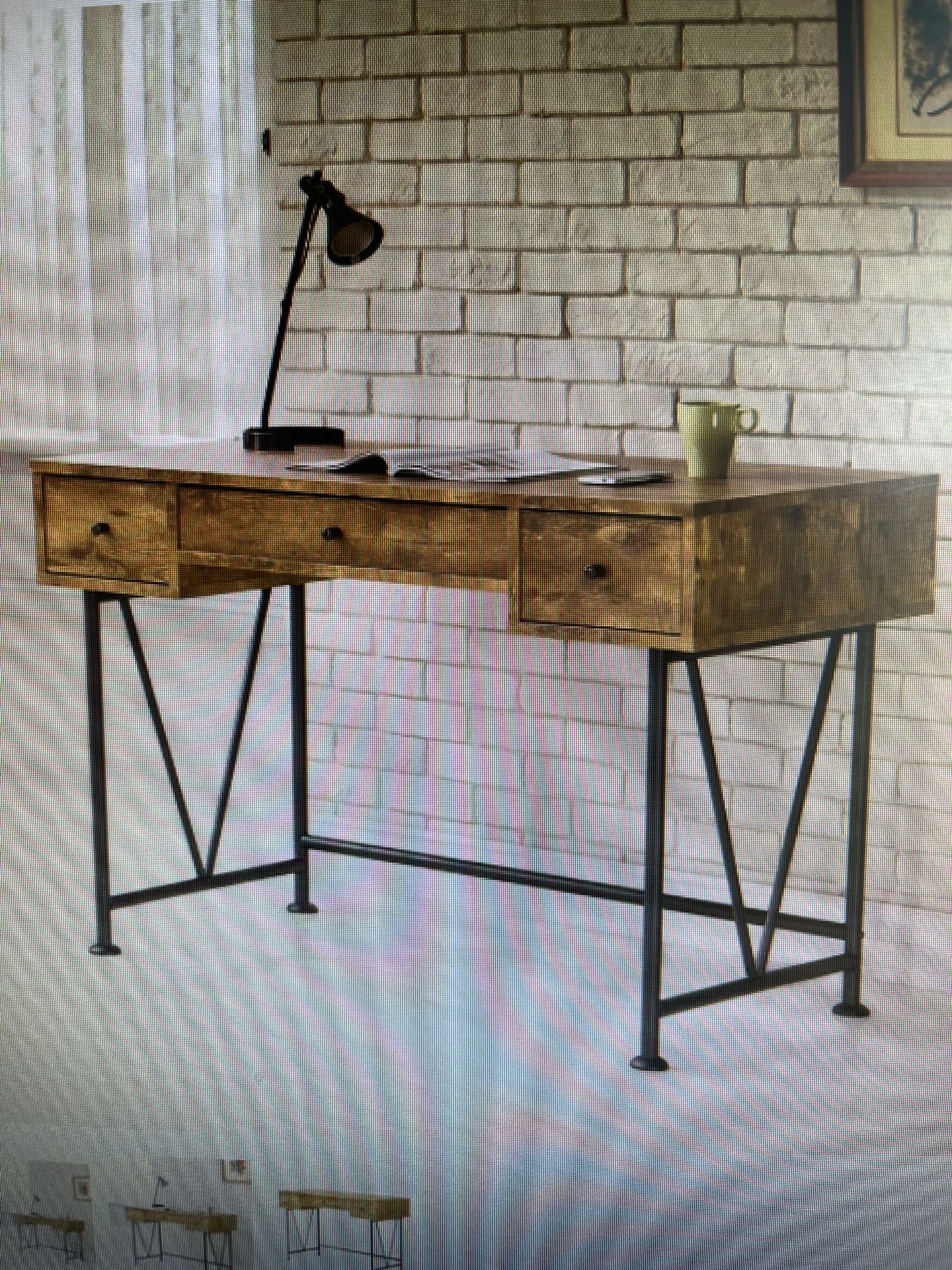 Pacific Landing 3-drawer Writing Desk
