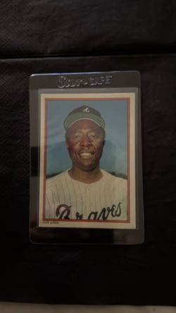 Hank Aaron Atlanta Braves Baseball Card