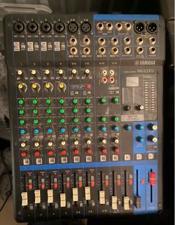 Yamaha MG12XU 12-Channel Analog Mixer w/ USB & SPX Effects – Tested