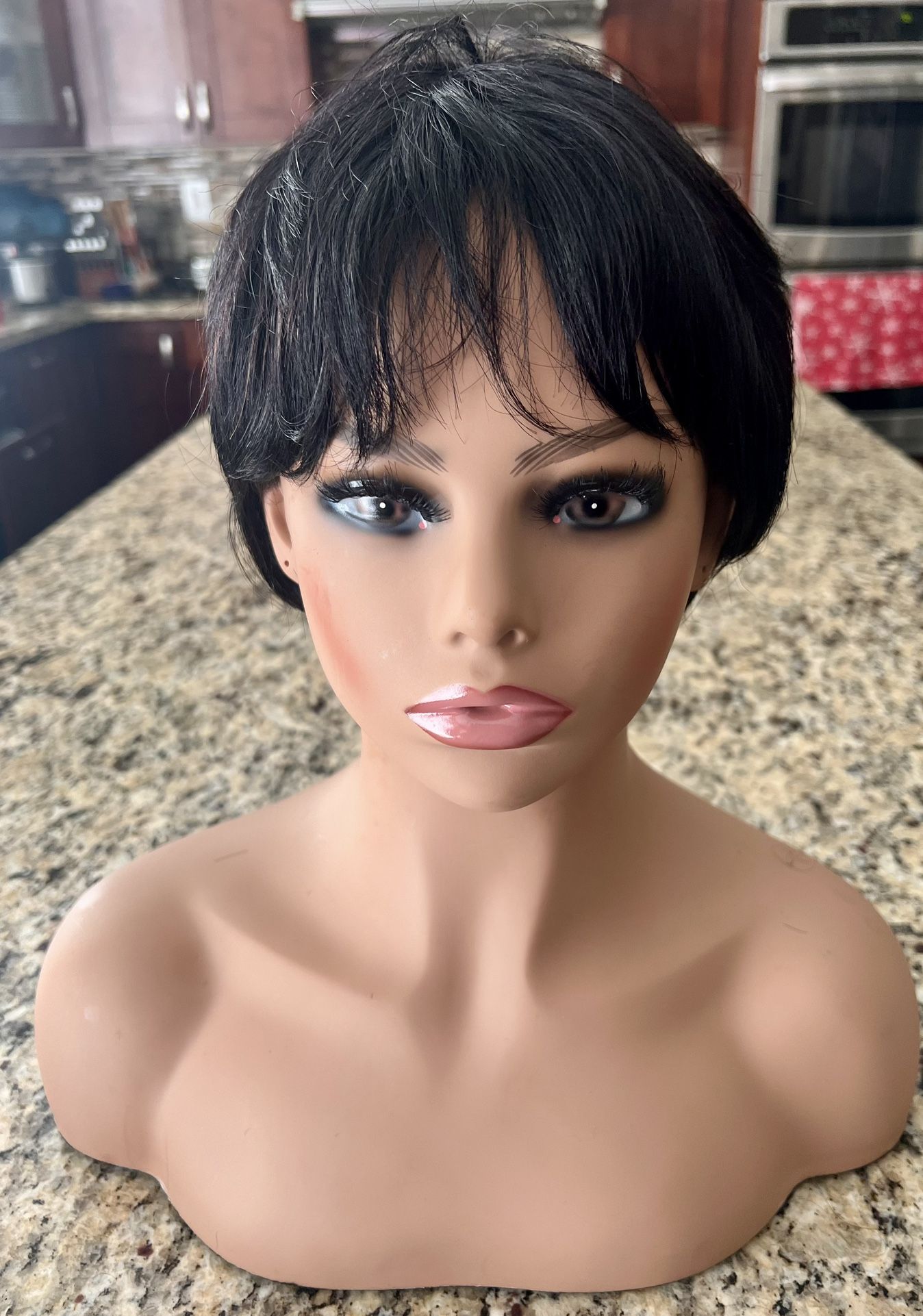 Brand New 100% Human Hair Short Wig