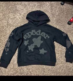 Spider hoodie black