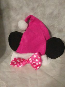 Minnie Mouse Christmas hat
