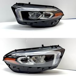 19-22 Mercedes A Class A200 A220 Left Or Right Led Headlight Perfect Shape Oem 