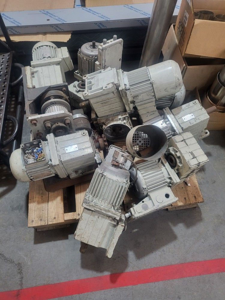 Lenze Gear Motor Electric Motors Machine Shop