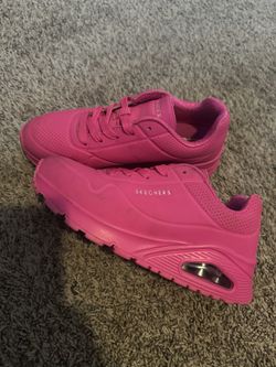 Magenta Size 2 Skechers Girls Tennis 