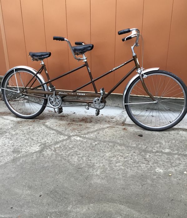 Schwinn Vintage Tandem Bicycle Brown Original for Sale in Lynnwood, WA