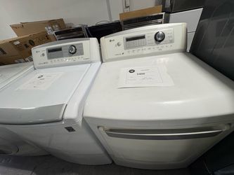 LG Top Load Washer and Dryer Set