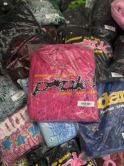 Spider Hoodie - Pink