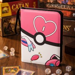 Pokemon TCG Card Binder Pikachh Ascended Heroes Destined Rivals Perfect Order 151 Mewtwo Mew Bulbasaur Squirtle Charizard Lucario Lugia Moltres Zapdos