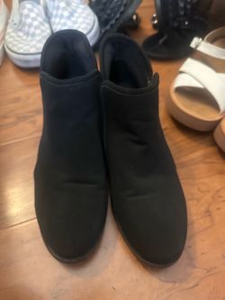 Black boots