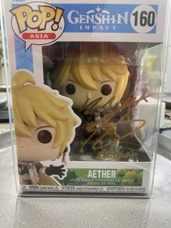 GENSHIN IMPACT /. ZACK AGUILAR AUTOGRAPH FUNKO