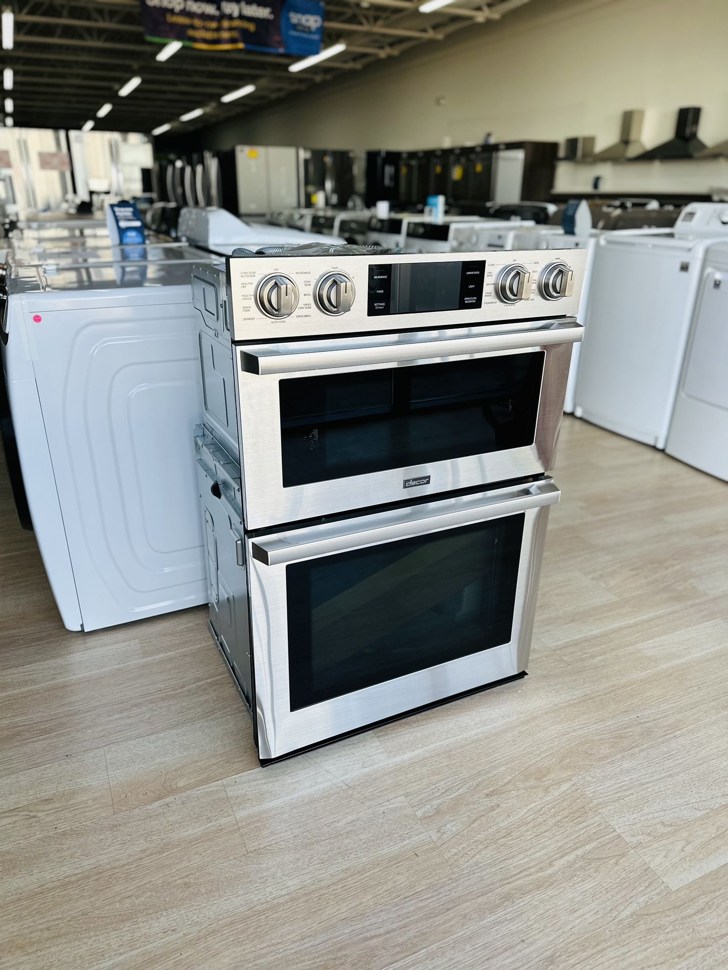 NEW Dacor - Transitional 30" Built-In Electric Microwave Combination Wall Oven with Steam-Assist - Multi Model:DOC30P977DS