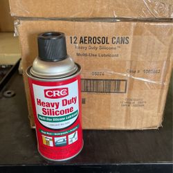 3 Cases Of CRC Heavy Duty Silicone Multi Use Lubricant New