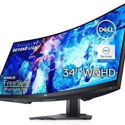 Dell 34 inch curve gaming monitor 144hz S3422DWG