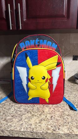 Pokemon Light Up Backpack Pikachu School Bag