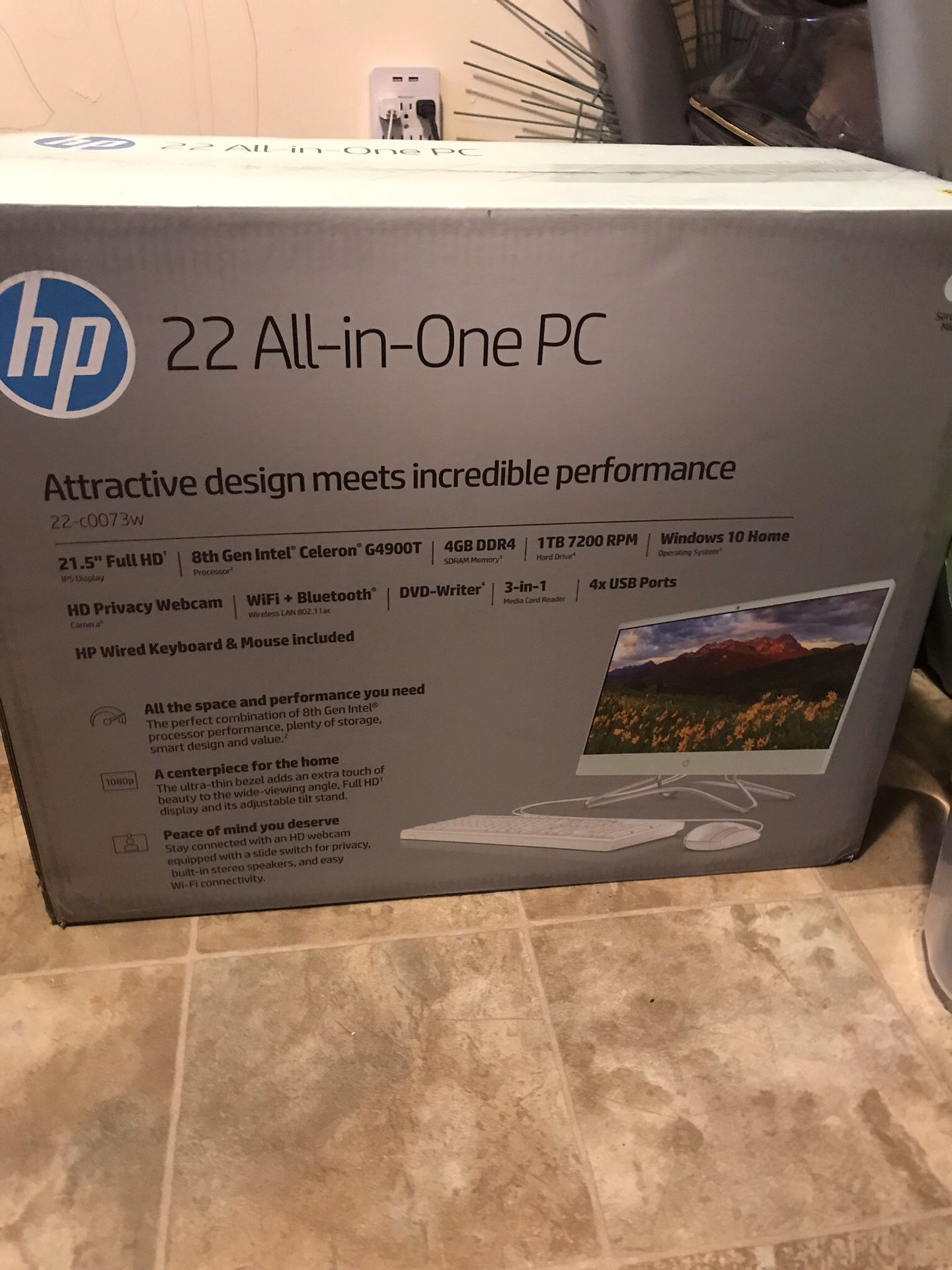 HP desktop computer