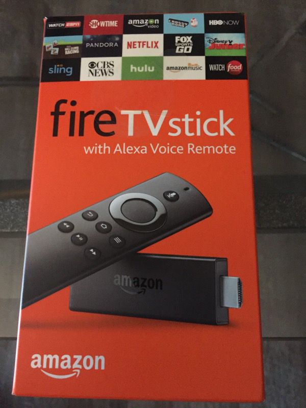 New fire tv stick 2 with voice command remote