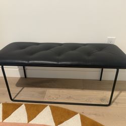 Level Bella Black 43" Bench