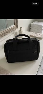 Tumi Black Ballistic Nylon Travel Toiletry Bag