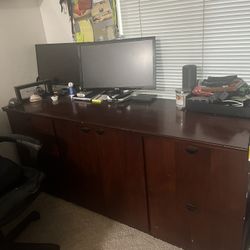 Brown Desk