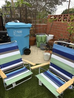 Beach chairs