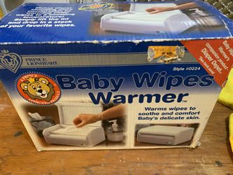 Baby wipes warmer and crib night light