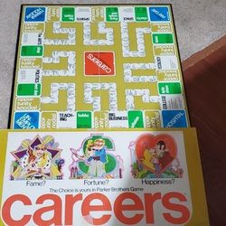 VINTAGE CAREERS BOARD GAME