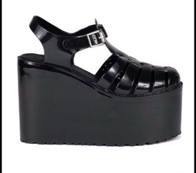UNIF Hella Jelly platform sandals