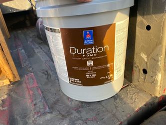 Duration Flat Extra White 5 gallon
