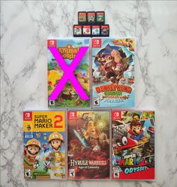 Nintendo Switch Games Mario, Pokemon and more READ DESCRIPTION