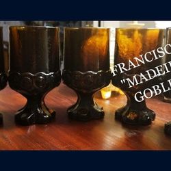 VINTAGE FRANCISCAN "MADEIRA" WATER GOBLETS (contact info removed)