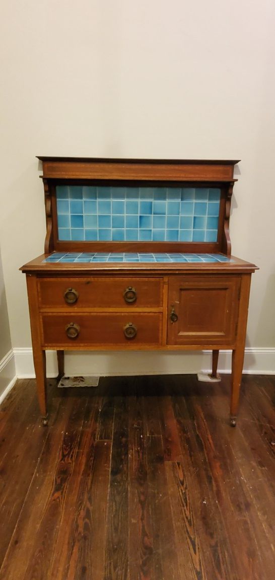 Antique Baker's Cabinet