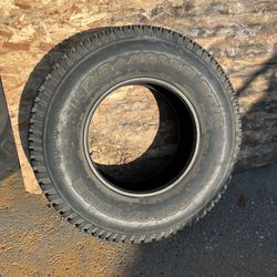 Used Goodyear 275-65-16 Wrangler 80% tread, ready to install 