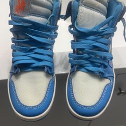 Off White Air force one Carolina blue NO BOX COMES WITH LACES