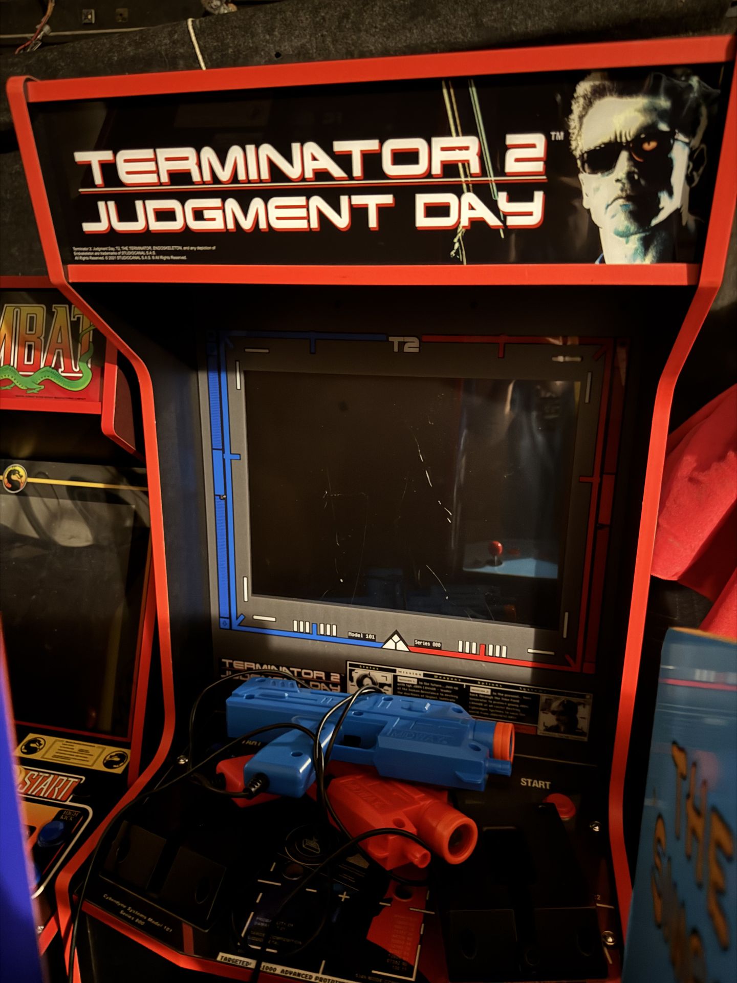 Terminator 2 Arcade 1Up *not working* for Sale in Las Vegas, NV - OfferUp