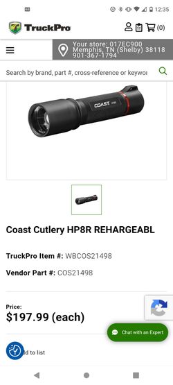 Coast flash light HP8R