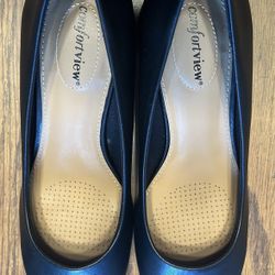 NIB- COMFORTVIEW BLACK DRESS SHOES 9-1/2W