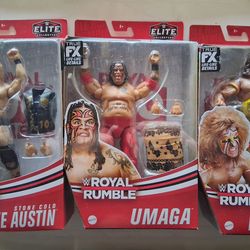 Wwe elite set of 3