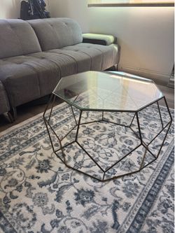 Hexagon shaped Coffee Table