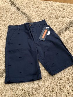 Old Navy Shark Shorts Size 8 Boys NEW