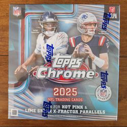 2025 Topps Chrome Football MEGA Box