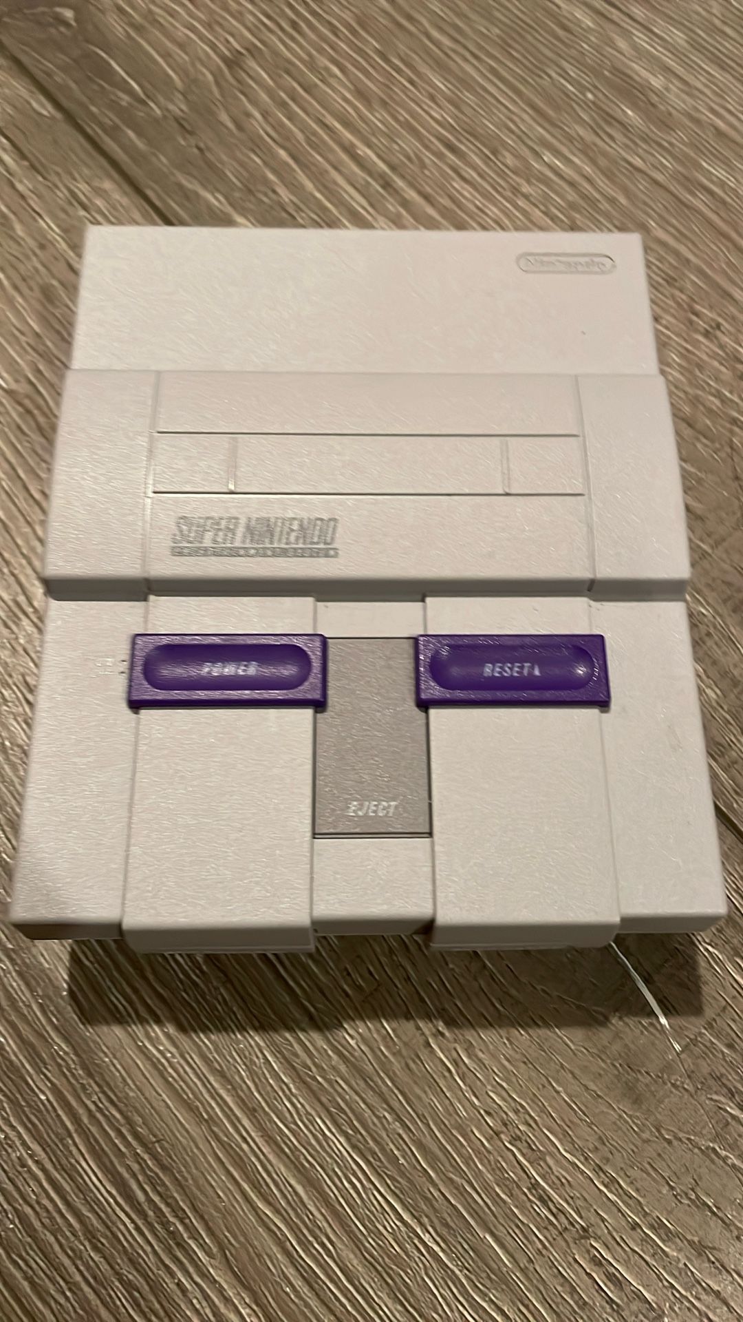 Pre-owned SNES