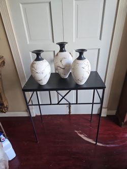 Horsehair  Pottery Vases 