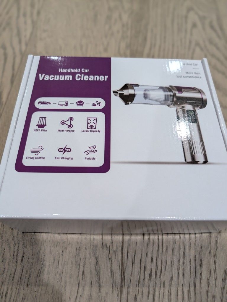 Handheld Car Vacuum Portable Cordless, 22000Pa